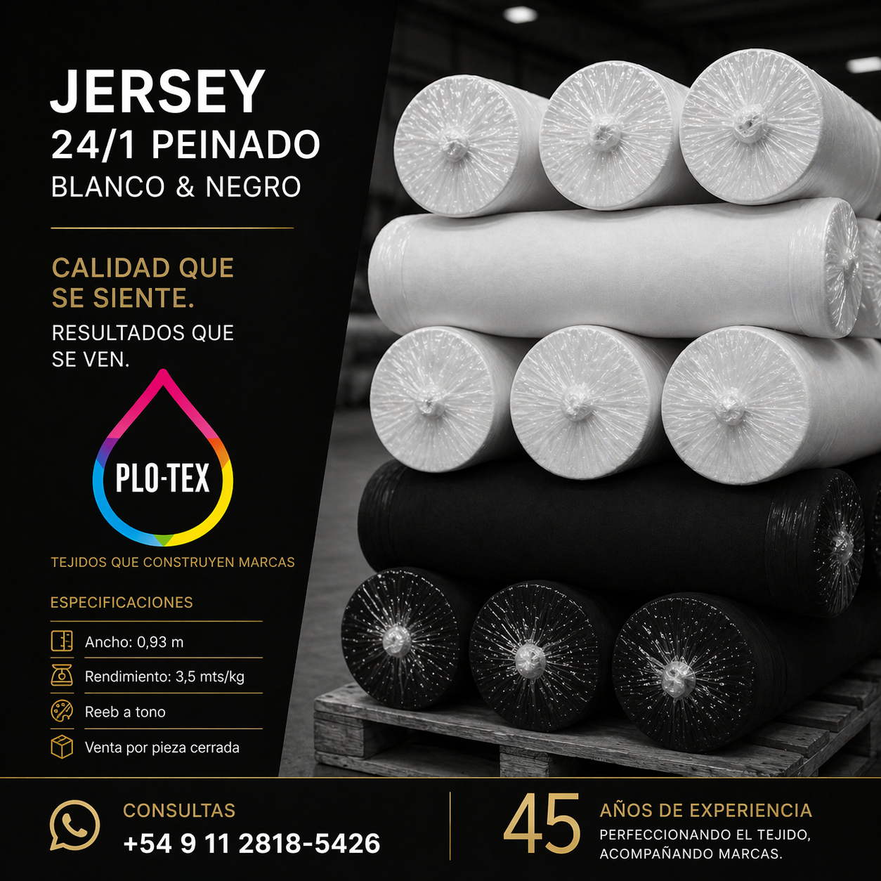 Jersey 24/1 Peinado